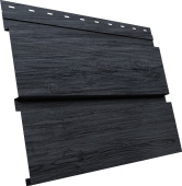 Квадро Брус 3D в02 Grand Line 0,45 Принт Премиум Серое дерево TwinColor Центр Кровли