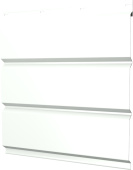 Софит металлический Классик v02 Grand Line без перфорации 0,45 PE с пленкой RAL 9003 сигнальный белый Центр Кровли