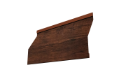 Ламель забора жалюзи Milan Slim 0,45 Print Premium Cherry Wood Dark FTC Центр Кровли