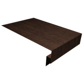 Планка околооконная сложная 250х50х18 (j-фаска) 0,45 Print-Double Premium Antique Wood (3м) Центр Кровли