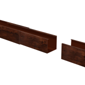 Соединитель профиля для КР Ш50/В50 Cherry Wood Al 0,4 Центр Кровли