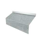 Ламель забора жалюзи Milan/Milan new стартовая/финишная для калиток и ворот 0,5 Zn Центр Кровли