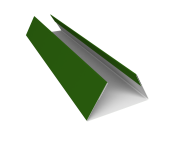 Планка стыковочная составная нижняя 0,45 PE с пленкой RAL 6002 лиственно-зеленый (2м) Центр Кровли