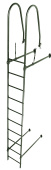Лестница стеновая Grand Line RAL 6020 2,76м Центр Кровли