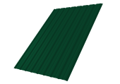Профнастил С10B 0,45 PE-Double RAL 6005 зеленый мох Центр Кровли