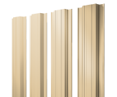 Штакетник Прямоугольный с прямым резом 0,4 PE RAL 1014 слоновая кость Центр Кровли
