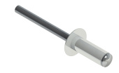 Заклёпка вытяжная Daxmer 4,8х12 RAL 9016 (500шт) нерж/нерж Центр Кровли