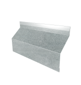 Ламель забора жалюзи Milan Slim стартовая/финишная для калиток и ворот 0,45 Zn Центр Кровли