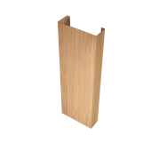 Полустолб для С20 0,45 Print Elite с пленкой Honey Wood TwinColor (L2,5) Центр Кровли