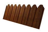Профнастил C10B фигурный 0,4 Print Premium Golden Wood Intense FTC Центр Кровли