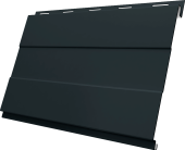 Вертикаль 0,2 prof Grand Line 0,5 Satin с пленкой RAL 7016 антрацитово-серый Центр Кровли