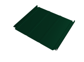 Кликфальц Double Pro Line Grand Line 0,45 PE с пленкой на замках RAL 6005 зеленый мох Центр Кровли