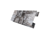 Планка H-образная Экобрус 0,45 Print Elite с пленкой Fine Stone TwinColor (3м) Центр Кровли
