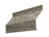 Ламель забора жалюзи Milan 0,45 Print Elite Nordic Wood TwinColor Центр Кровли