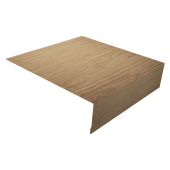 Планка околооконная простая 200х50 0,45 Print Elite Honey Wood TwinColor (3м) Центр Кровли