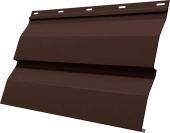 Корабельная доска НН 0,261 Grand Line 0,45 Drap TX с пленкой RAL 8017 шоколад Центр Кровли