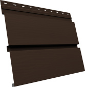 Квадро Брус 3D в02 Grand Line 0,5 Drap ТХ RAL 8017 шоколад Центр Кровли