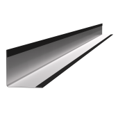 Уголок пристеночный 19х19 (3м) черный Zn Центр Кровли