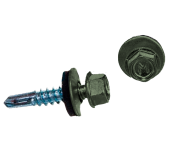 Саморез по металлу Daxmer 5,5х25 (250шт) сверло №3 RAL 6021 Центр Кровли