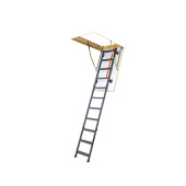 картинка Лестница чердачная складная FAKRO LMK 70х130/280 (металлическая, повышенной прочности) Центр Кровли Лестница чердачная складная FAKRO LMK 70х130/280 (металлическая, повышенной прочности) Центр Кровли