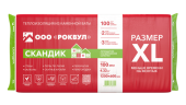 Утеп. RockWool ЛайтБаттс СкандикXL 1200х600х100 (6 шт/пач; 4,32м2; 0,432м3; 24 пач/пал) Центр Кровли