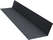 Планка примыкания 90х140 Grand Line 0,45 Drap СТ RAL 7024 мокрый асфальт (2м) Центр Кровли