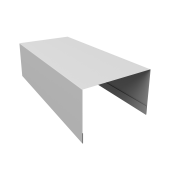 картинка Крышка для забора из сайдинга (Блок-хаус new) 0,45 PE-Double RAL 9003 сигнальный белый (3м) Центр Кровли Крышка для забора из сайдинга (Блок-хаус new) 0,45 PE-Double RAL 9003 сигнальный белый (3м) Центр Кровли