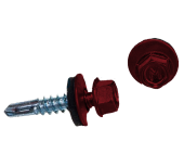 Саморез по металлу Daxmer 5,5х25 (250шт) сверло №3 RAL 3003 Центр Кровли