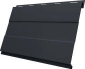 Вертикаль 0,2 prof Grand Line 0,45 Drap TwinColor с пленкой RAL 7024 мокрый асфальт Центр Кровли