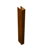 Стойка Texas для калиток и ворот 0,45 Print Premium Golden Wood Intense FTC (2м) Центр Кровли