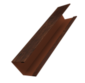 Крышка жалюзи Milan Slim 0,45 Print Premium Cherry Wood Dark FTC (2м) Центр Кровли