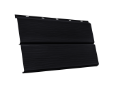 ЭкоБрус new 3D 0,5 Drap TX RAL 9005 черный Центр Кровли
