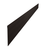 Ламель забора жалюзи Palermo стартовая/финишная для калиток и ворот 0,45 Print Elite Coffee Wood TwinColor Центр Кровли