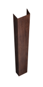 Крепежная планка нижняя Texas 0,45 Print-Double Premium Cherry Wood Fresh (1,8м) Центр Кровли