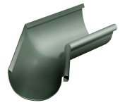 Угол желоба внутренний 135гр 125мм RR 11 темно-зеленый Центр Кровли