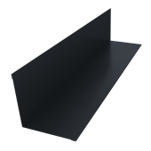 Угол внутренний 110х110 0,5 PE с пленкой RAL 7024 мокрый асфальт (2м) Центр Кровли