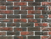 Рядовая плитка White Hills Лондон брик, 301-40 c расшивкой 1,2 см. Центр Кровли