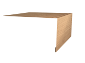 Планка околооконная простая 250х50 0,45 Print Elite Honey Wood TwinColor (2м) Центр Кровли