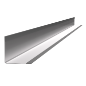 Уголок пристеночный 19х19 (3 м) металлик матовый Центр Кровли