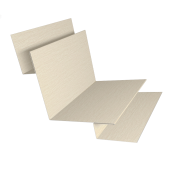 Угол внутренний сложный 90 град. 0,45 Print Elite Milky Wood TwinColor (2м) Центр Кровли