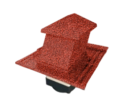 фото Вентилятор кровельный для композитной черепицы Metrotile HV15-15 MetroViksen красный Центр Кровли картинка Вентилятор кровельный для композитной черепицы Metrotile HV15-15 MetroViksen красный Центр Кровли