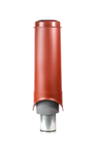 Выход вентиляции Krovent Pipe-VT 150/700 изолированный кирпичный Центр Кровли