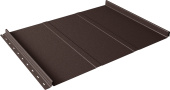 картинка Кликфальц Line Grand Line 0,45 Drap двухсторонний с пленкой на замках RAL 8017 шоколад Центр Кровли Кликфальц Line Grand Line 0,45 Drap двухсторонний с пленкой на замках RAL 8017 шоколад Центр Кровли