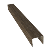 Планка П-образная заборная 24 0,45 Print Elite Nordic Wood TwinColor (3м) Центр Кровли