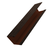 Крышка жалюзи Milan Slim 0,45 Print-double Elite Antique Wood (3м) Центр Кровли