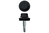 Саморез по металлу Daxmer 4,8х19 RAL 7016 (250) сверло №2 Центр Кровли