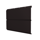 ЭкоБрус new 0,45 PE с пленкой RAL 9005 черный Центр Кровли