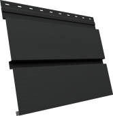 Квадро Брус 3D в02 Grand Line 0,5 Сатин матовый ТХ RAL 7016 антрацитово-серый Центр Кровли