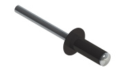 Заклёпка вытяжная Daxmer 4,0х12 RAL 8019 (500шт) сталь/сталь Центр Кровли