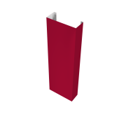 Полустолб для С21 0,45 PE с пленкой RAL 3003 рубиново-красный (L1,8) Центр Кровли